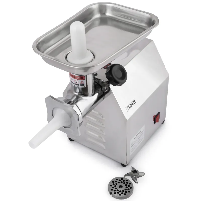 М'ясорубка професійна ZUVER Grinder Profi Budget 850W мотор алюміній горловина зі сталі