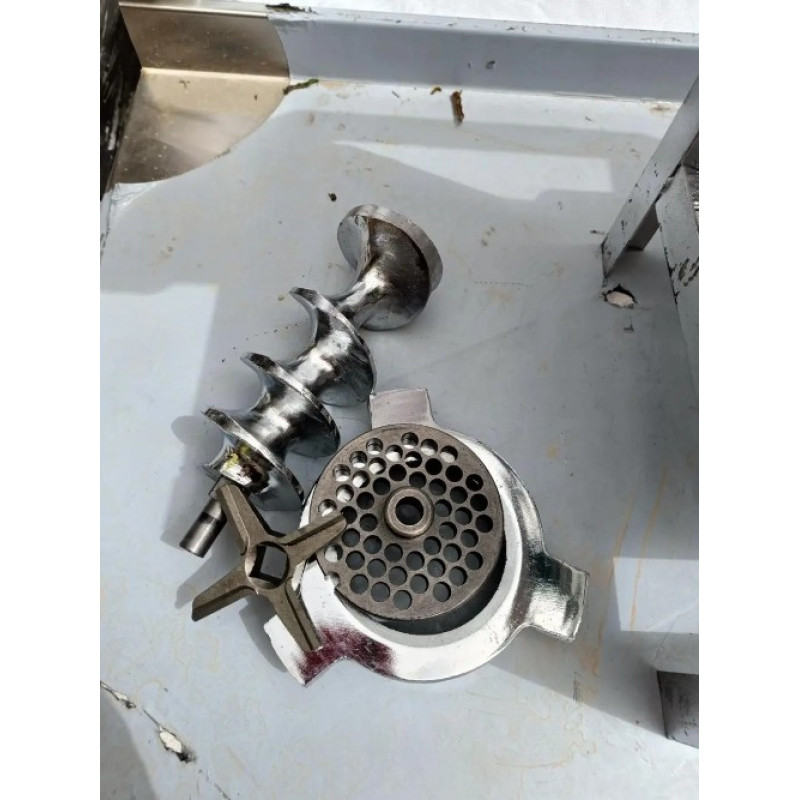 М'ясорубка промислова Vektor 22DJ 180-230 кг/год. мотор мідний горловина з нержавіючої сталі