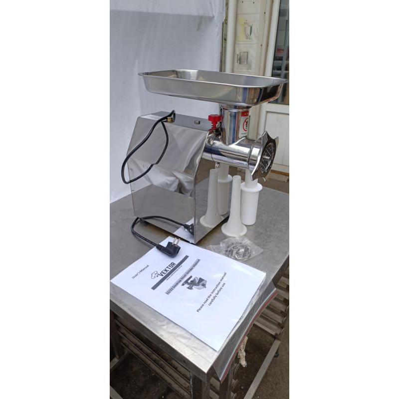 М'ясорубка промислова Vektor-BL-3-22 250 кг/година 1500W(реверс)