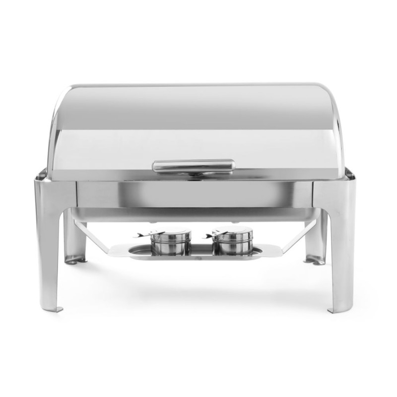 Марміт Profi Line, кришка Rolltop, підігрів паливою пастою - GN 1/1, 9 л 470305 Hendi Stainless steel