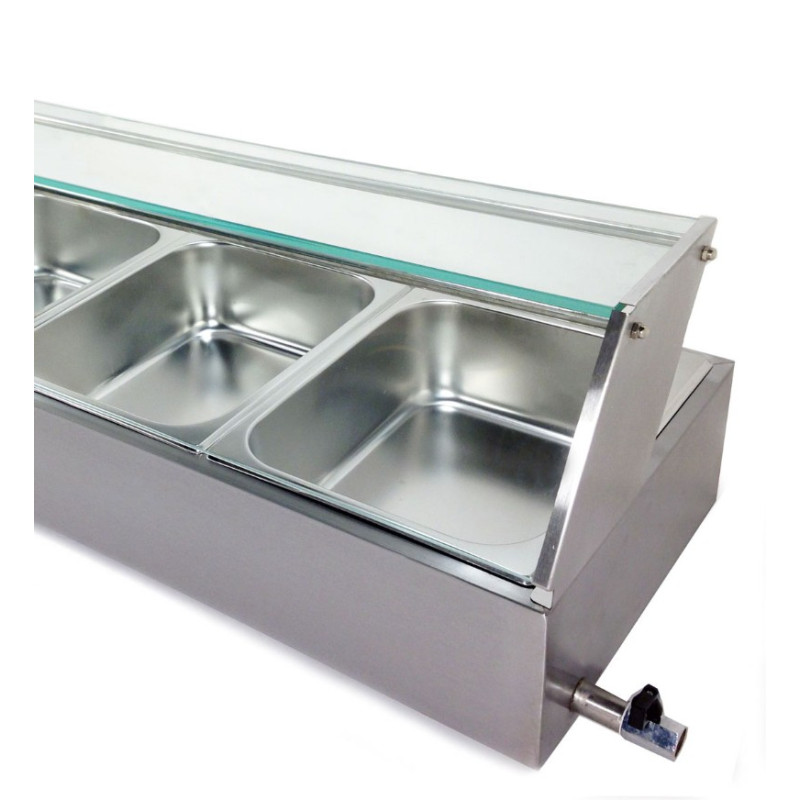 Марміт-вітрина GoodFood BM5G GN 1/2 х h100 мм