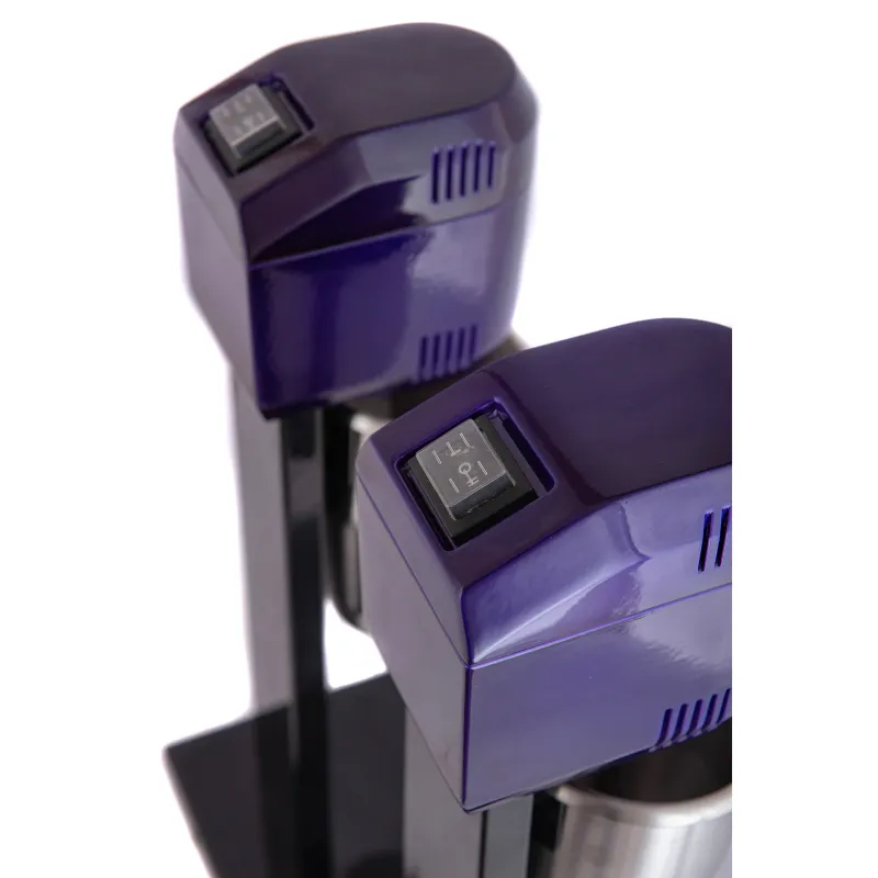 Міксер для молочних коктейлів ZUVER Double Purple (Німеччина) мотор мідний 2 швидкості (400W+400W)