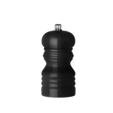Млин для перцю дерев'яний, HENDI, чорний, ø50x(H)113 мм 469576 Hendi Rubberwood;18/10 Stainless steel