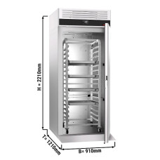 Морозильна шафа для візків (GN 2/1 + EN 600x400) - об'єм: 700 л / 1 двері GGM Gastro ETKF912T1