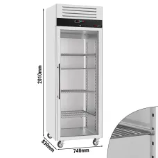 Морозильна шафа ECO - 0,74 x 0,83 m 1 скляні двері GGM Gastro TG700GND