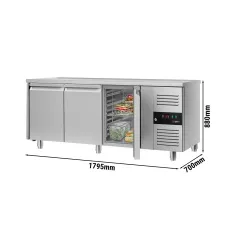Морозильний стіл ECO 1,8 x 0,7 m (3 двері) GGM Gastro GTS187ND