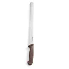 Ніж HACCP для кебабу та шинки, коричневий, 350 мм 842966 Hendi PP (Polypropylene);Stainless steel