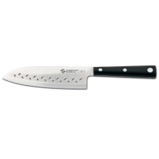 Ніж Hasaki Santoku, Ambrogio Sanelli, (L)290mm H350.016 Hendi Stainless steel;X50CrMoV15 Stainless steel;POM (Polyoxymethylene)