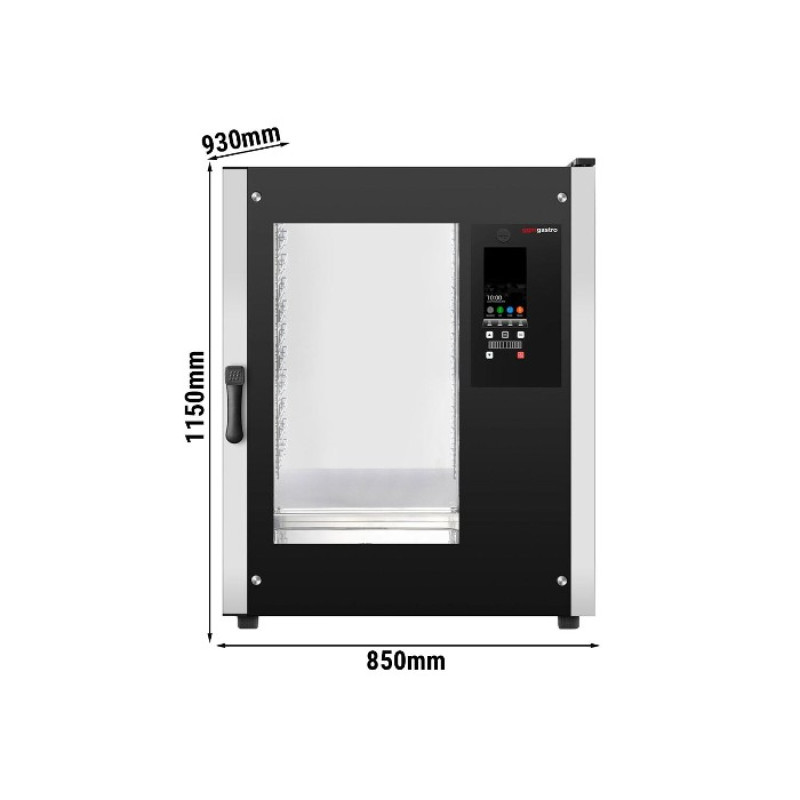 Пароконвектомат професійний 10x EN 400 x 600 GGM Gastro BB1046-TP