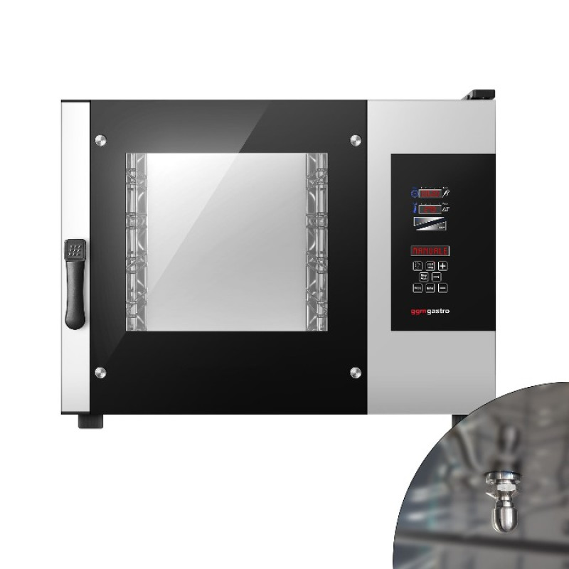 Пароконвектомат професійний 4x EN 400 x 600 GGM Gastro BB446N