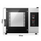 Пароконвектомат професійний 4x EN 400 x 600 GGM Gastro BB446N