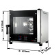 Пароконвектомат професійний 4x EN 460 x 330 GGM Gastro BB443