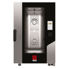 Пароконвектомат з бойлером Millennial Touch Screen GASTRO 11 x GN 1/1, Tecnoeka, 400V/19000W, 730x785x(H)1130mm MKF1111VTS Hendi Podwójne szkło szyby;Stal nierdzewna