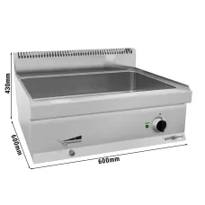 Парова баня - 1x GN 1/1 + 3x GN 1/9 GGM Gastro BMK66-E