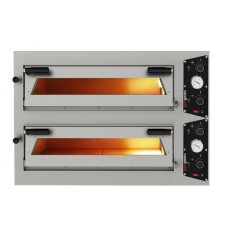 Піч для піци 4 + 4 х 30 см GGM Gastro PP830