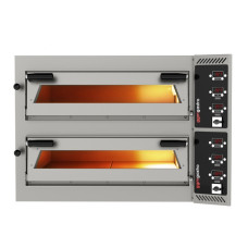 Піч для піци 4 + 4 x 35 см GGM Gastro PDP44D