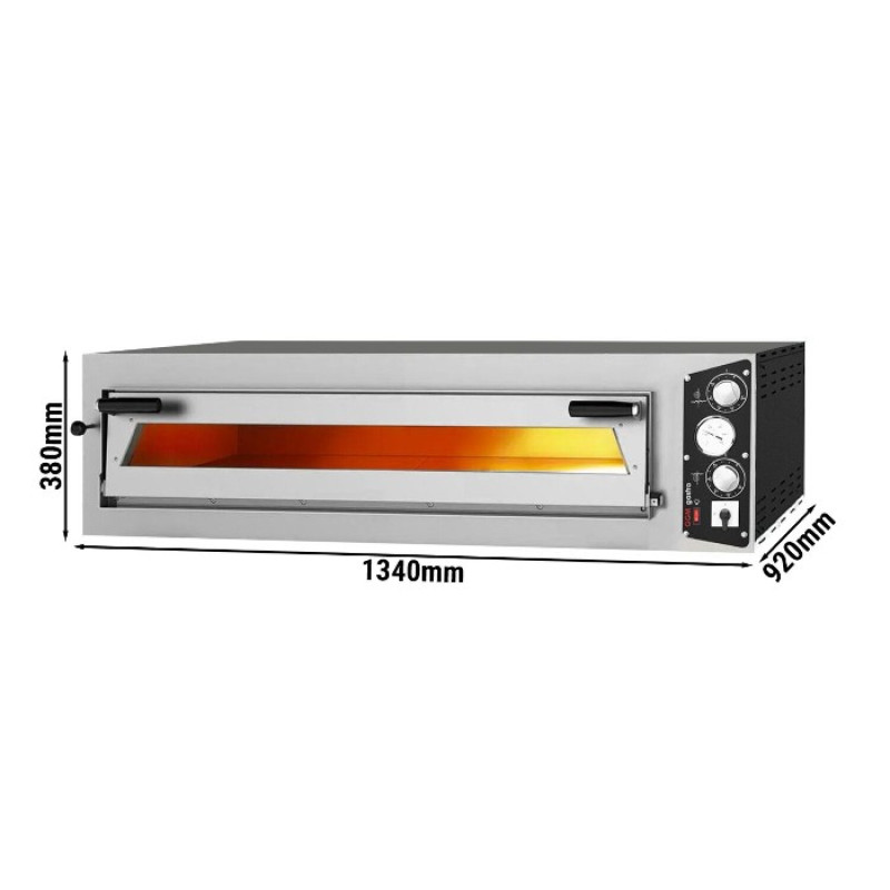 Піч для піци, 6 х 35 см, 1 камера GGM Gastro PEP66B