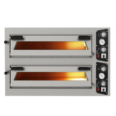 Піч для піци 6 + 6 x 35 см GGM Gastro PDP66B