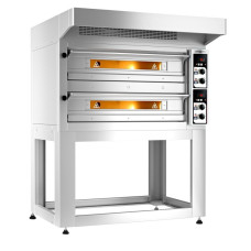 Піч для піци - 6+6x 33 см. - Manuell GGM Gastro PDZ630#HU