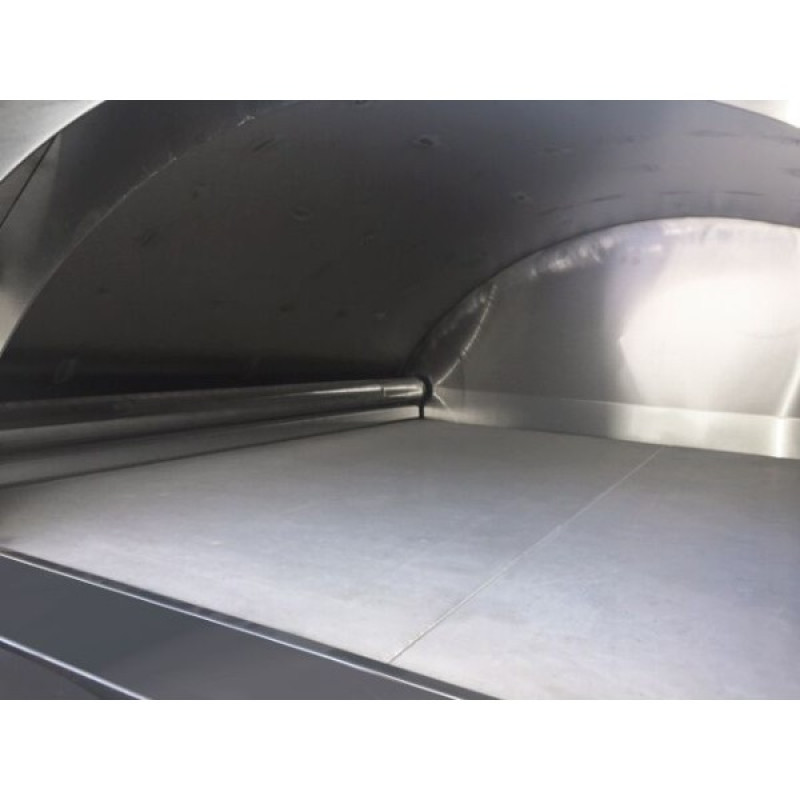 Піч для піци газова, 11 х 25 см, 1 камера GGM Gastro GPOE175A
