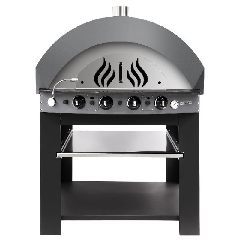 Піч для піци газова, 11 х 25 см, 1 камера GGM Gastro GPOE175A#UGE17