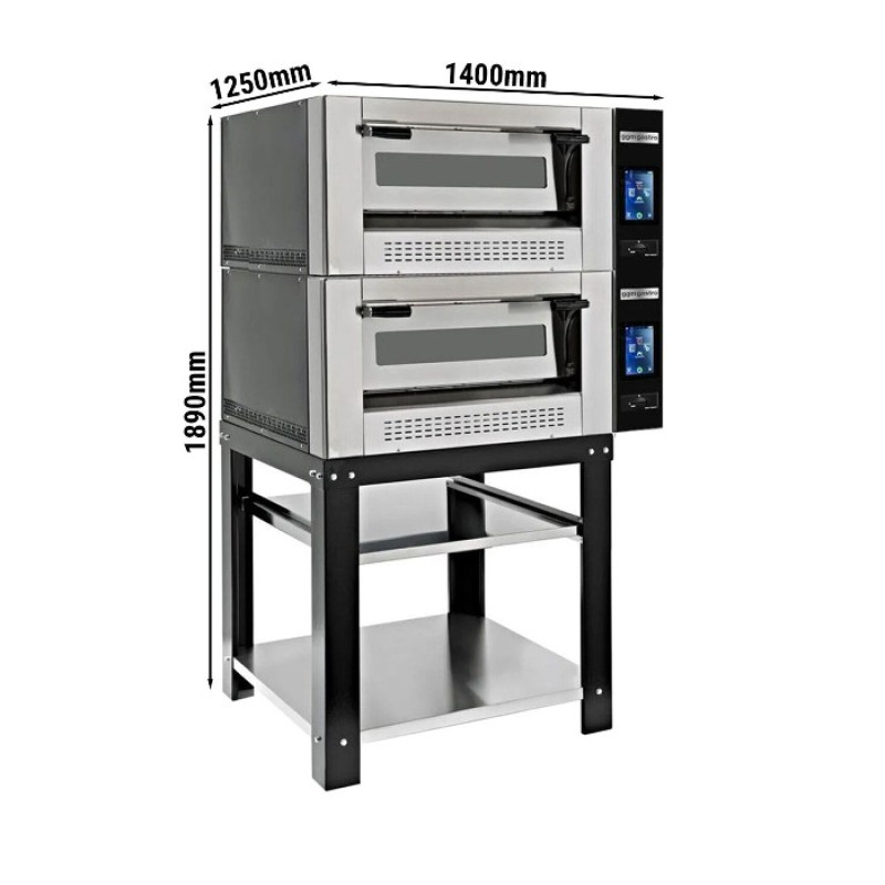 Піч для піци газова GGM Gastro 2#GPOE930DN#UG