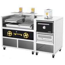 Піч на деревному вугіллі Josper CVJ-50-2-1-PRO-S (БН)