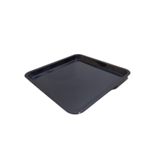 Піднос 280х280  чорний, сумісний з GF--0018, без кришки GFT--0018BL Gastro Plast PC Чорний