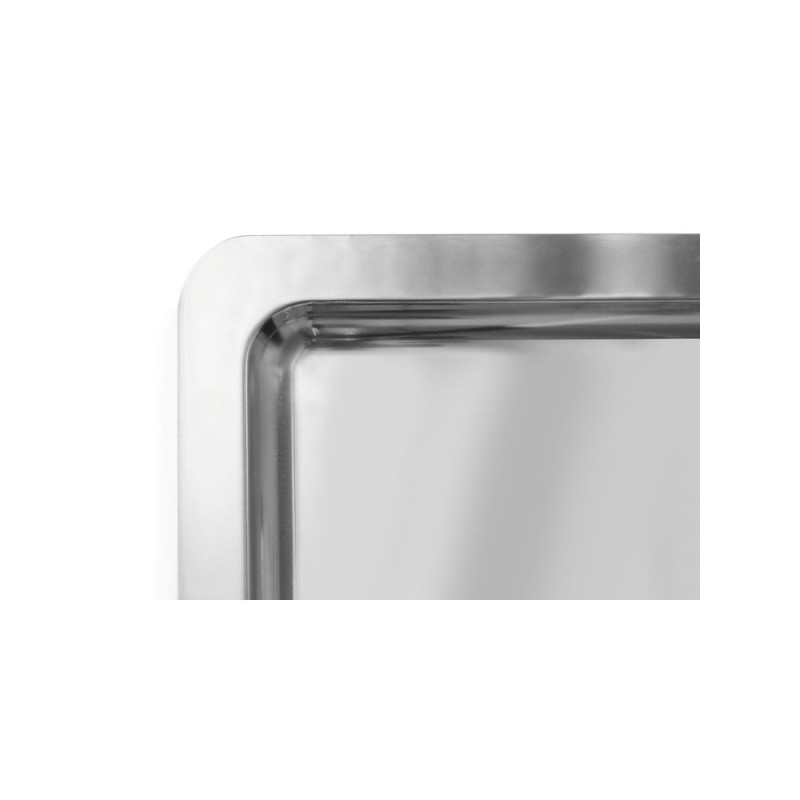 Піднос з гладким обідком GN 1/1 807705 Hendi 18/10 Stainless steel