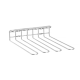 Підвісний тримач для бокалів, Bar up, 350x293x(H)50мм 596500 Hendi Stainless steel