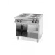 Плита електрична 4-х конфорочна Kitchen Line на відкритому модулі Hendi 226223