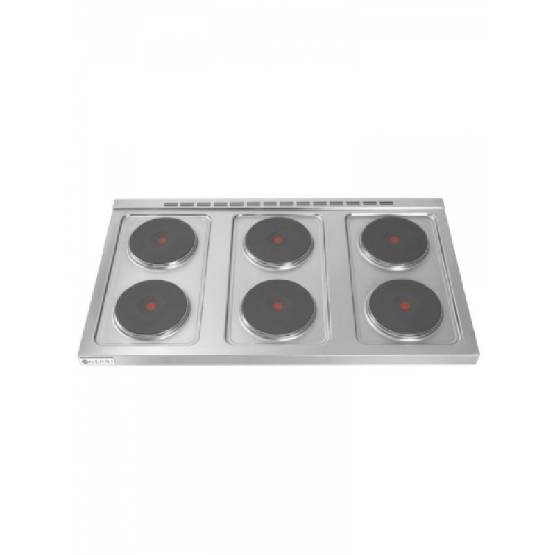 Плита електрична 6-ти конфорочна Kitchen Line на відкритому модулі Hendi 226230 