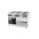 Плита електрична 6-ти конфорочна Kitchen Line на відкритому модулі Hendi 226230 