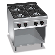 Плита газова з 4 конфорками (34,5 кВт) GGM GASTRO GHB899H