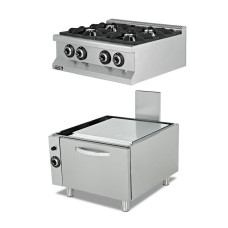 Плита газова з духовкою Empero EMP.7KG020+EMP.7FRG001