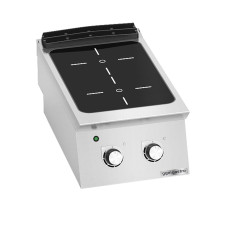 Плита інфочервона - 2 конфорки (6,4 kW) GGM Gastro IHB473B