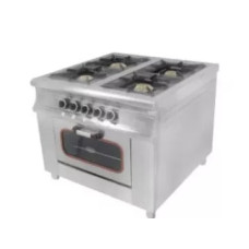 Плита М015-4 газова з дух. шафою газ контр. 1000*1000*850 (конф. 40*40) PIMAK