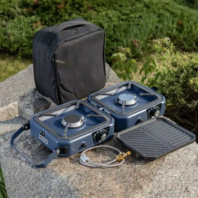 Портативна газова плита професійна ZUVER Amigos Portable Camping Gas Stove