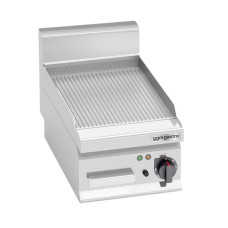 Поверхня для смаження Газ - Рифлена (4 кВт) GGM Gastro EGB363PG
