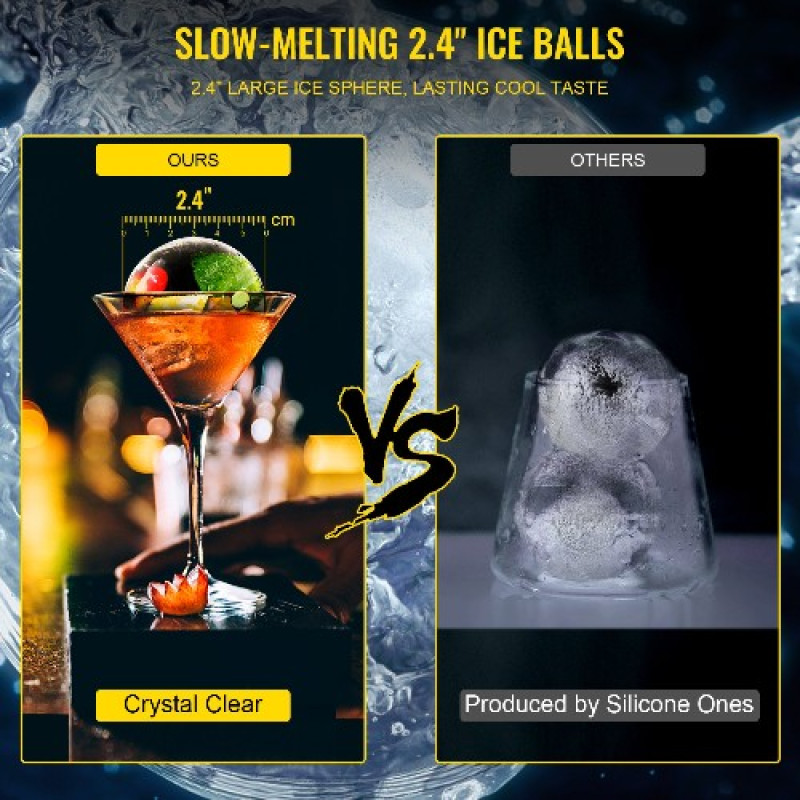 Прес для крижаних куль Zuver Ice Ball