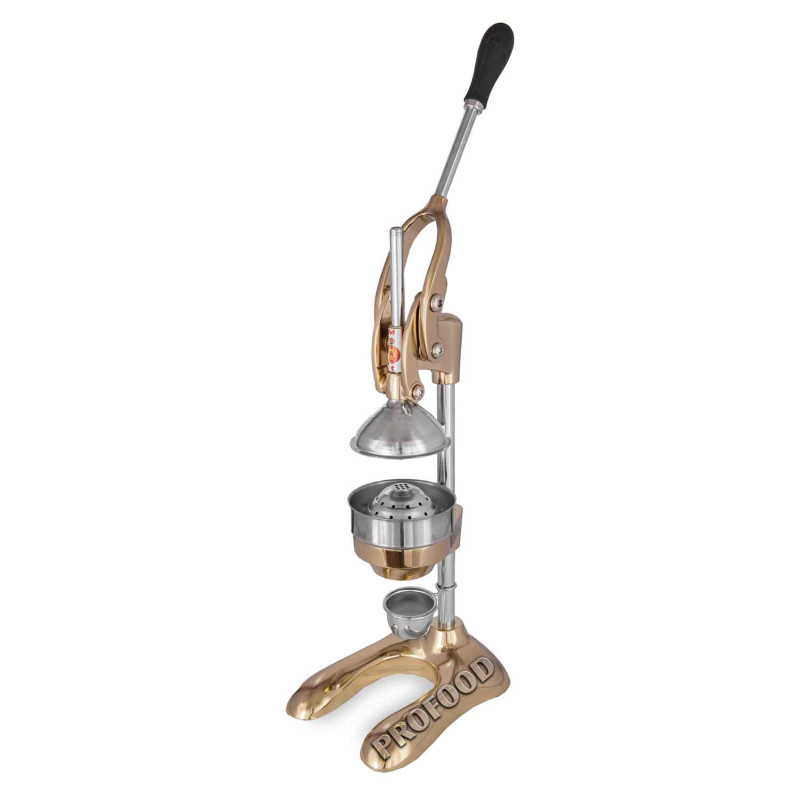 Прес для цитрусових та гранат Maskot Jumbo PJ1-C1 Gold 6.3kg золотий колір важільний тип 8694510340729