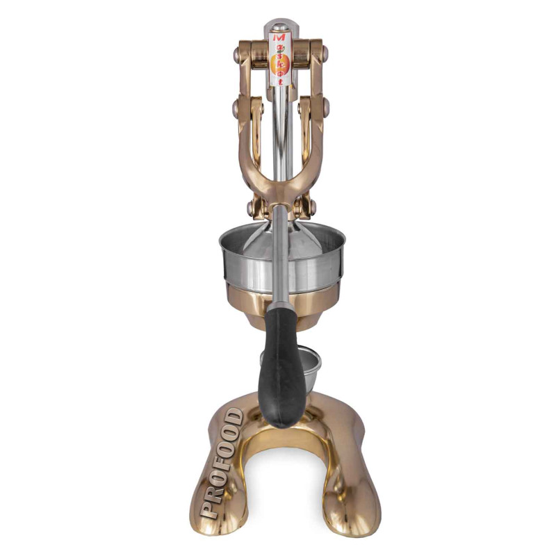 Прес для цитрусових та гранат Maskot Jumbo PJ1-C1 Gold 6.3kg золотий колір важільний тип 8694510340729