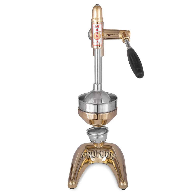 Прес для цитрусових та гранат Maskot Klasik PC1-C1 Gold 4.2kg золотий колір рейковий тип 8694510340033