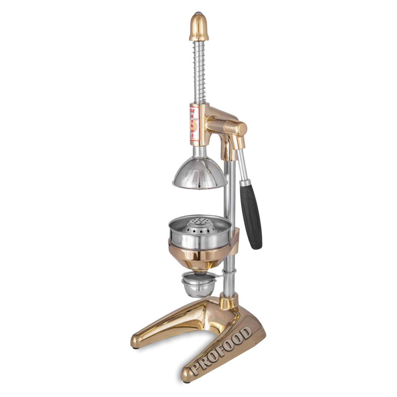 Прес для цитрусових та гранат Maskot Klasik PC1-C1 Gold 4.2kg золотий колір рейковий тип 8694510340033
