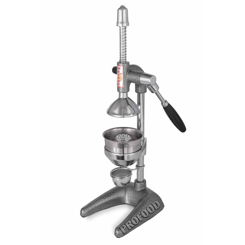 Прес для цитрусових та гранат з ручкою Maskot Destek PCA2-P1 Gumus 6.3kg чорне срібло колір рейковий тип 8694510340026