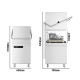 Прохідна посудомийна машина GGM Gastro DS430L-EK#SET-R