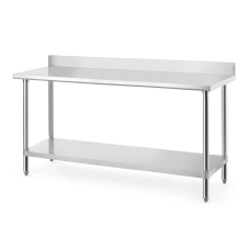 Робочий стіл з бортиком, Budget Line, 1200x600x(H)950мм 817575 Hendi