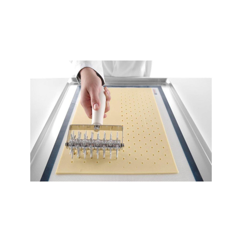 Ролик для тіста Profi Line - перфоруючий, 140х210 мм 515143 Hendi PP (Polypropylene);Stainless steel