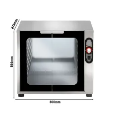 Розстоєчна шафа - 8 шт. деко EN / GN GGM Gastro GSV860-2