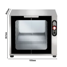 Розстоєчна шафа - 8 шт. листів EN/GN GGM Gastro GSV860-1